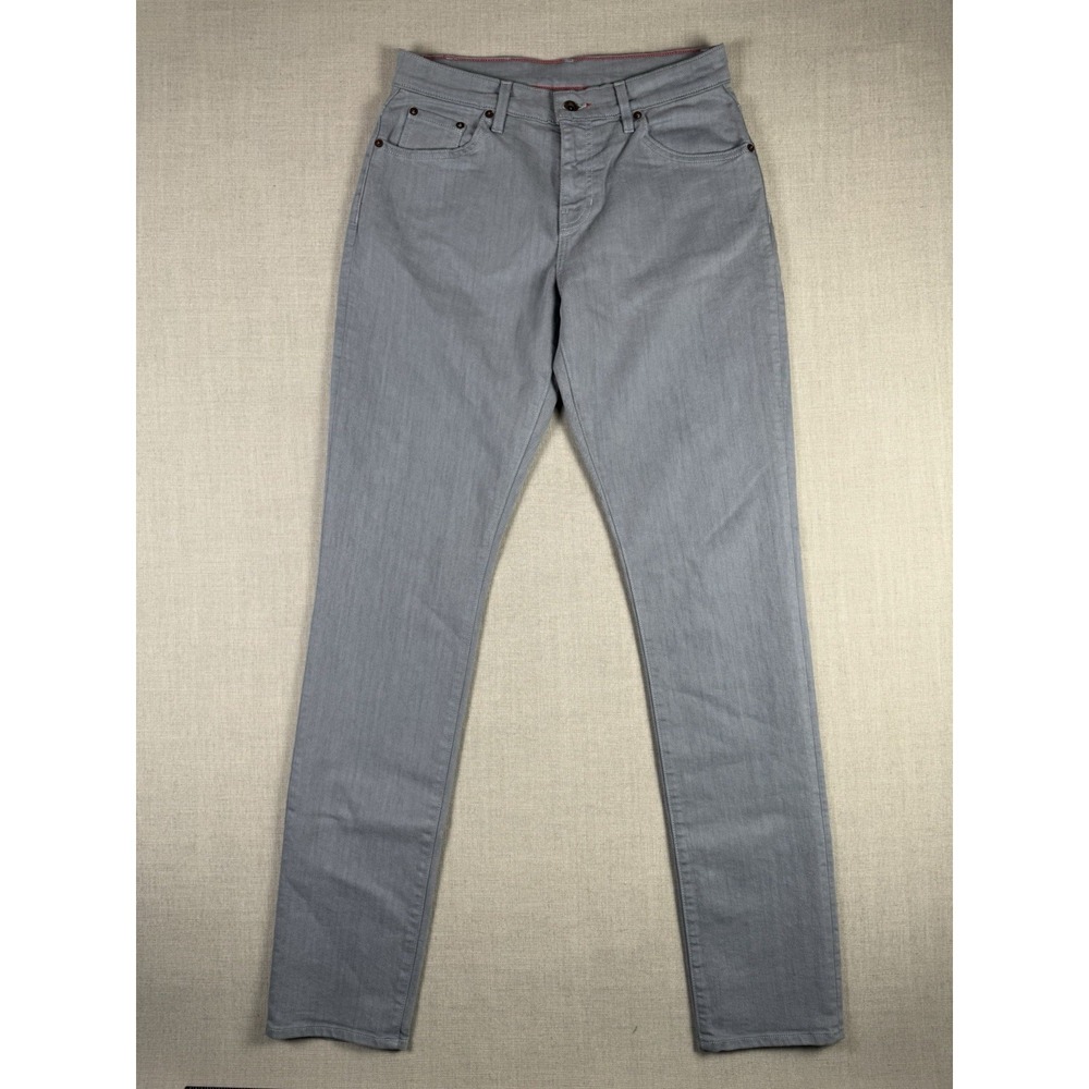 Raleigh Denim Workshop Jeans Mens Size 30x34 Slate Gray Martin Slim Taper NWT